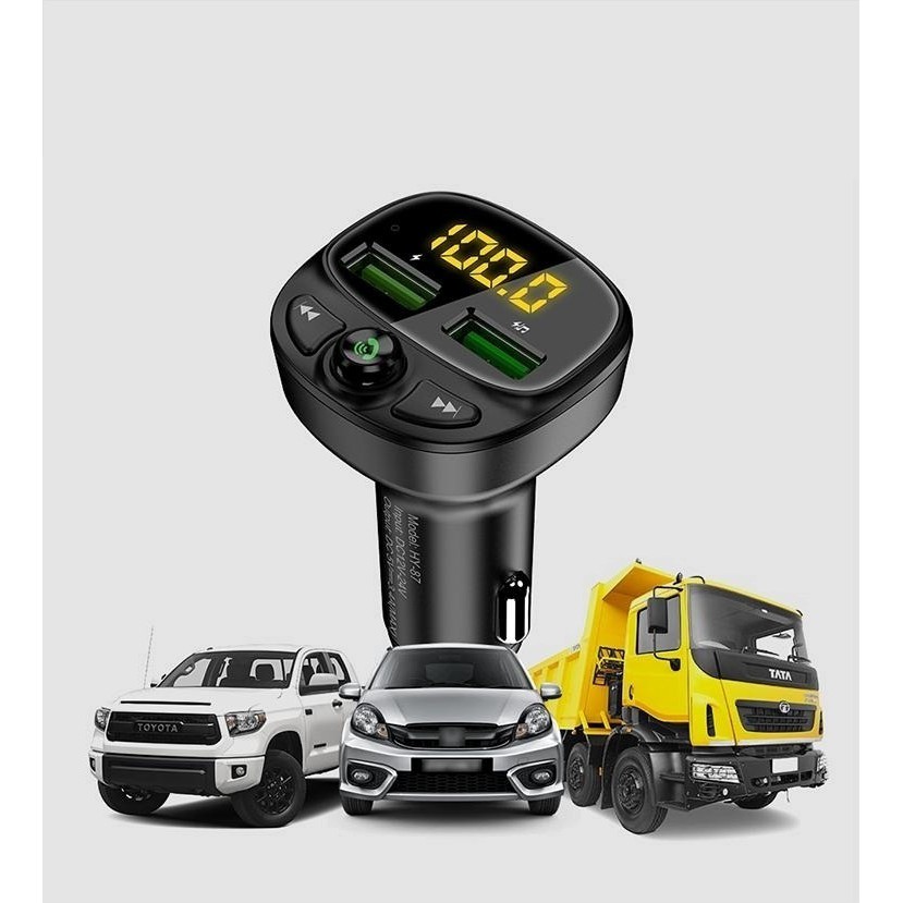 [Mã LIFEAUMAY giảm 10% tối đa 30k đơn 150k] Tẩu Nghe Nhạc Bluetooth Kiêm Sạc Nhanh HY-87