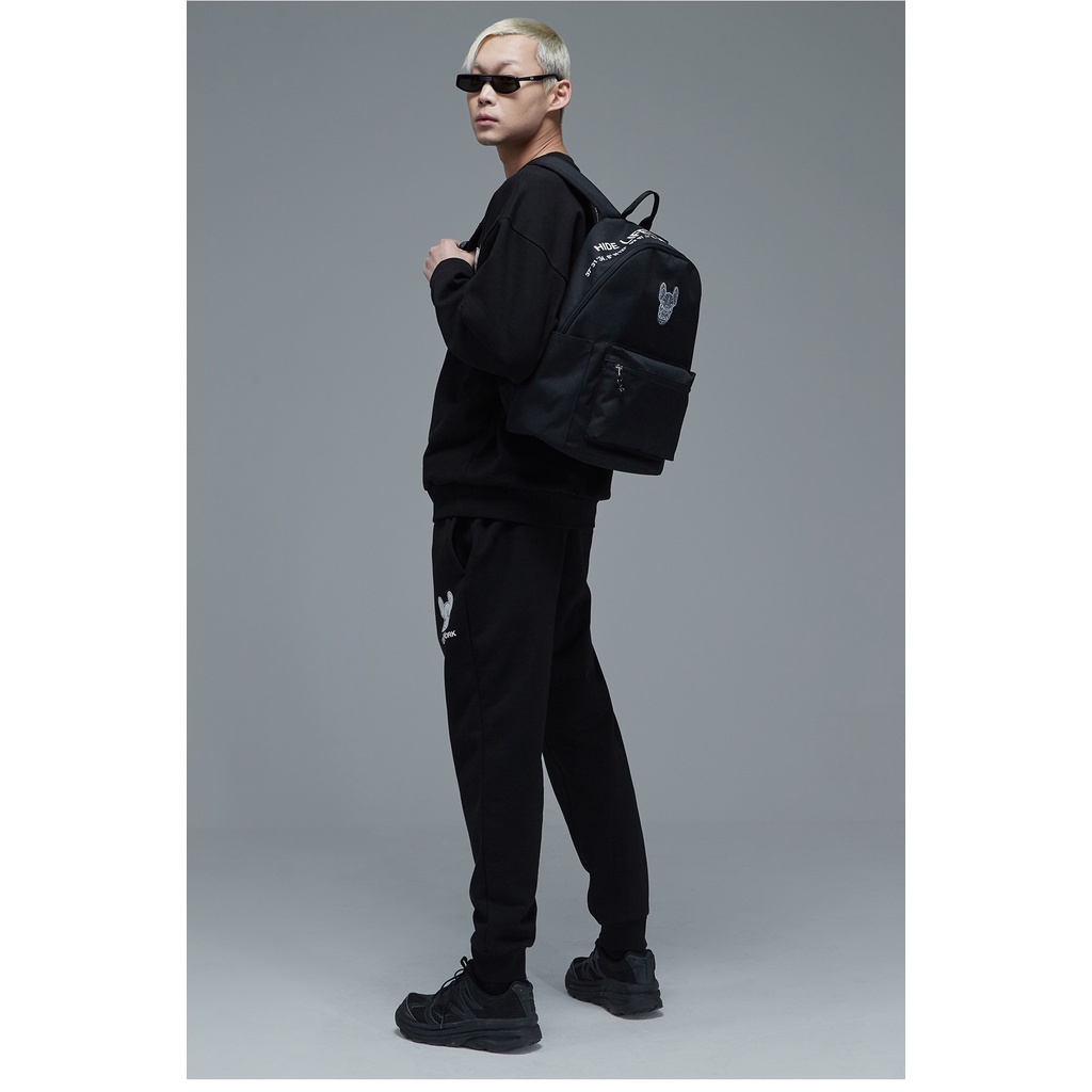 Balo LIFEWWORK LOGO CLASSIC BACKPARK BLACK FULL TEM TAG XỊN