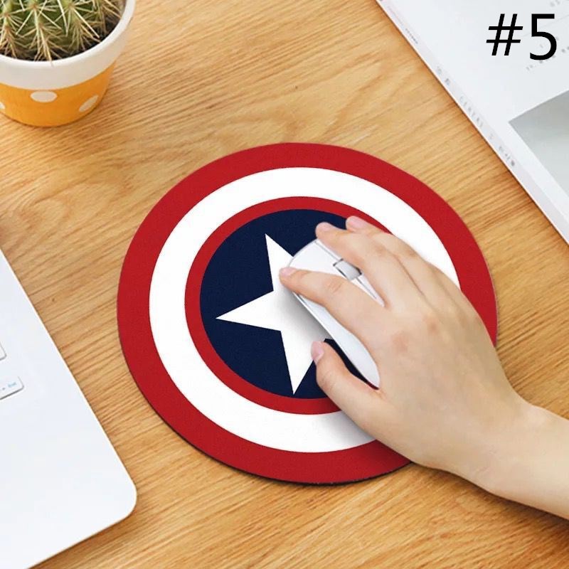 Bàn di chuột hình tròn 20 hoa văn tùy chọn 20cm