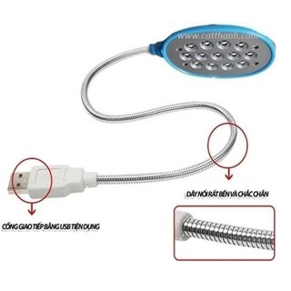 Đèn Led 13 Bóng Siêu Sáng Cổng USB