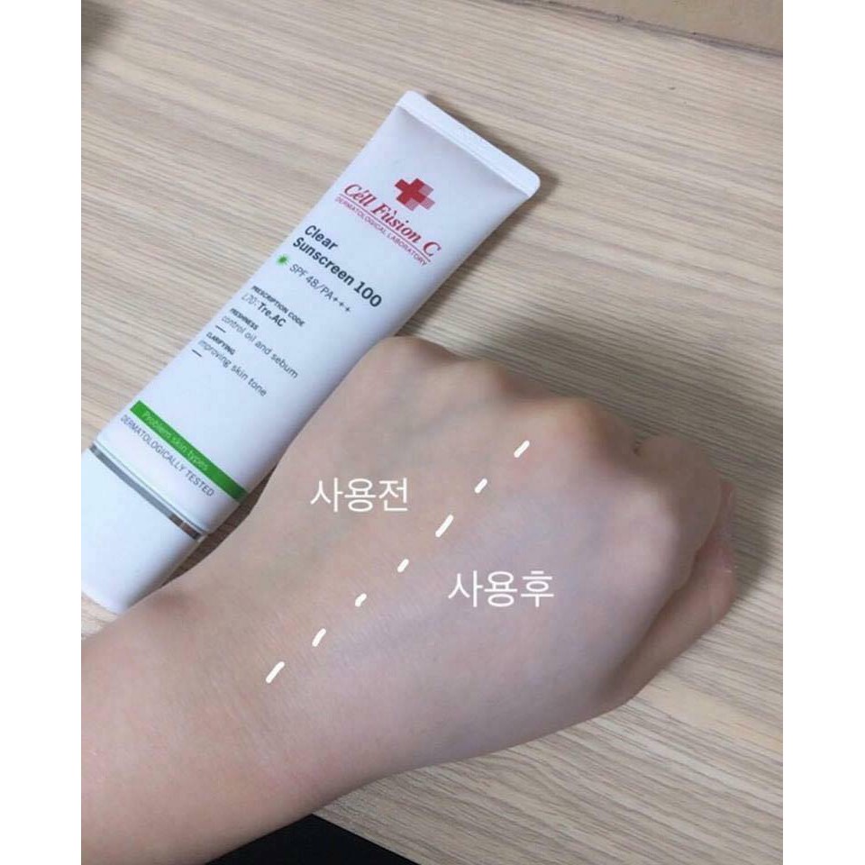 Kem chống nắng Cell Fusion C spf 50++ pa+++ 10ml