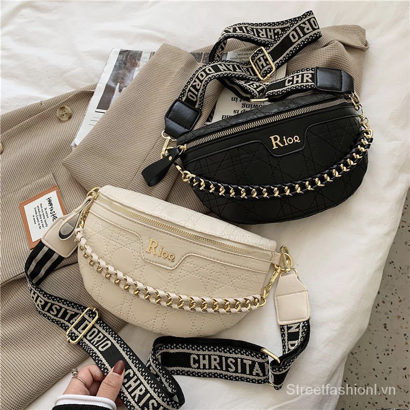 Túi đeo chéo trước ngực phong cách phương Tây thời trang dành cho nữ S2021 8a4m