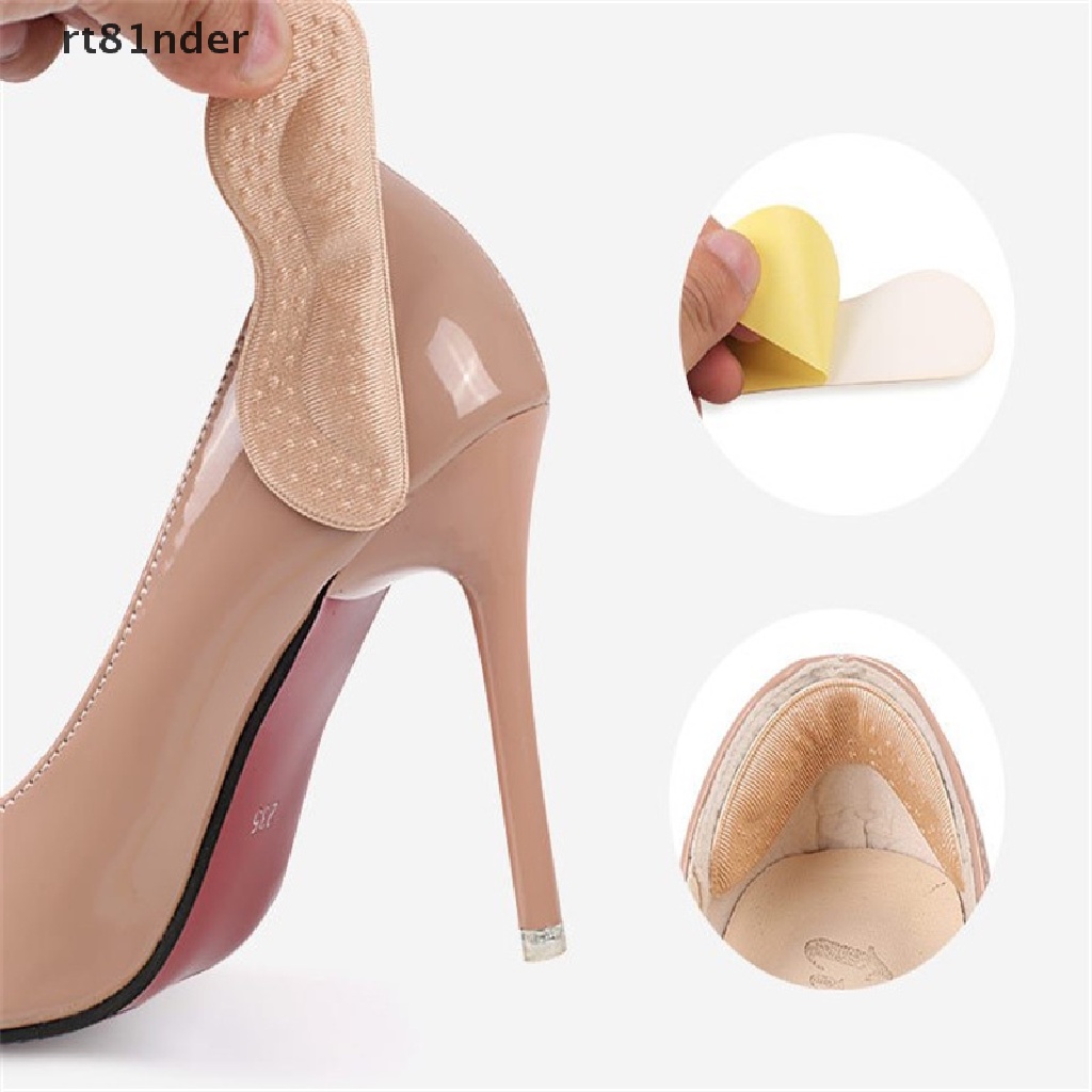 Set 2 / 4 Cặp Miếng Dán Gót Giày Cao Gót Mềm Mại Tự Dính