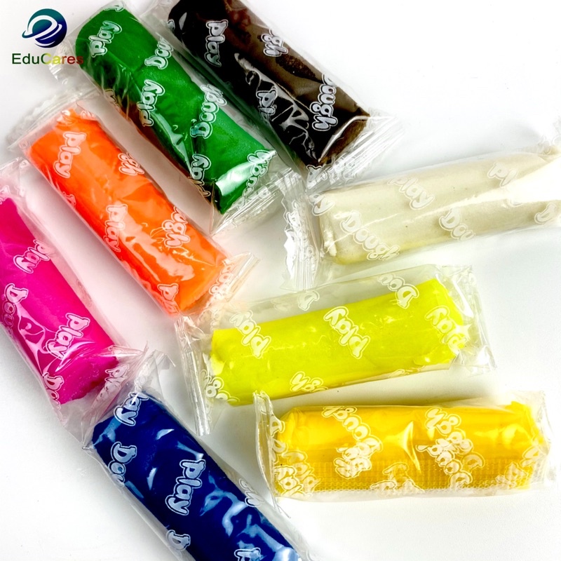 Đất nặn xô, đất nặn nhà 10 / 12 / 14 màu dễ thương - siêu nhẹ, dẻo