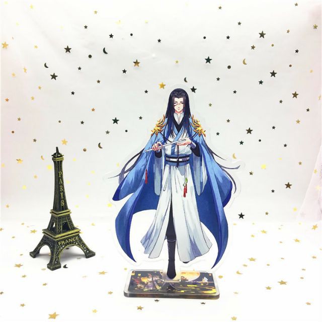 Standee hoa đào SÁT PHÁ LANG mô hình mica acrylic anime chibi trang trí trưng bày xinh xắn dễ thương