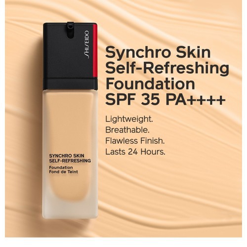 KEM NỀN DƯỠNG ẨM, KIỀM DẦU, BỀN MÀU SHISEIDO SYNCHRO SKIN SELF REFRESHING FOUNDATION 30ML CHÍNH HÃNG - 7389