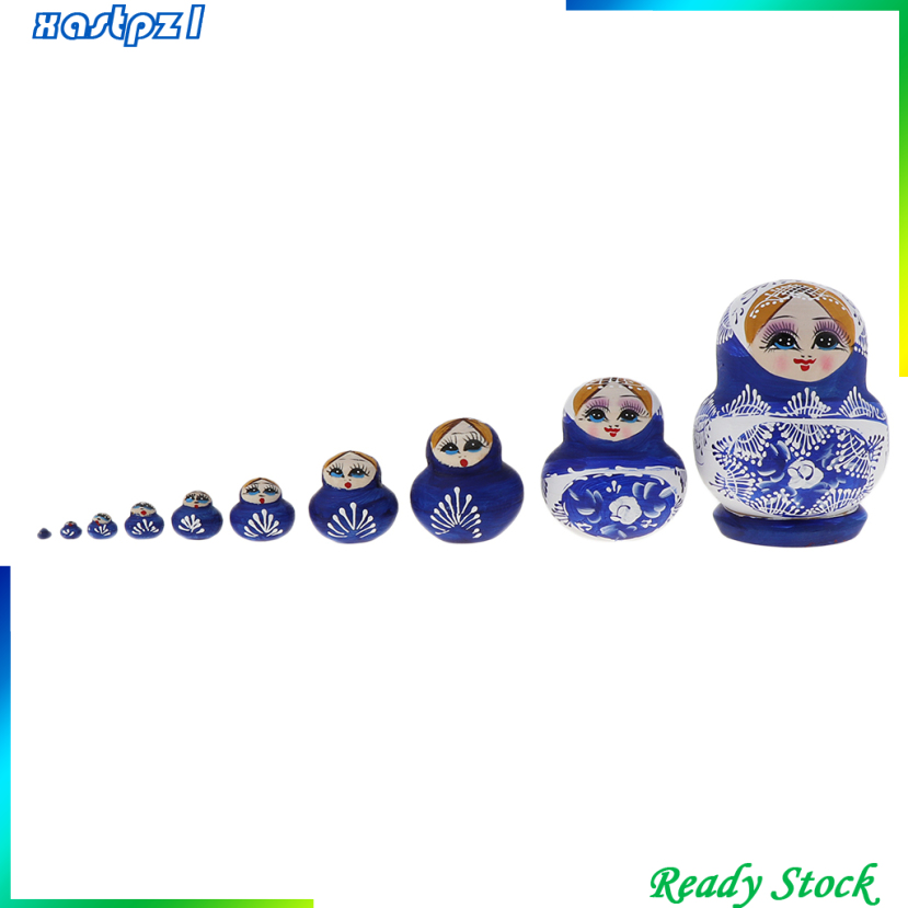 Bộ 10 Búp Bê Nga Matryoshka