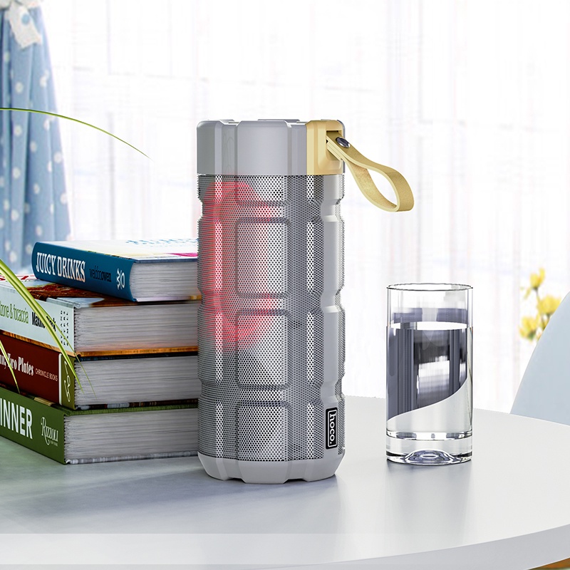 Loa bluetooth siêu bền Hoco HC7 5.0 đèn led công suất 10W
