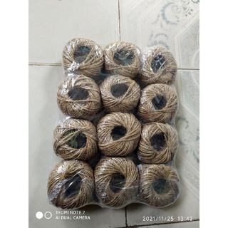 Dây cói, dây gai trang trí bánh kem, decor....(Giá 1 cuộn 50 mét)