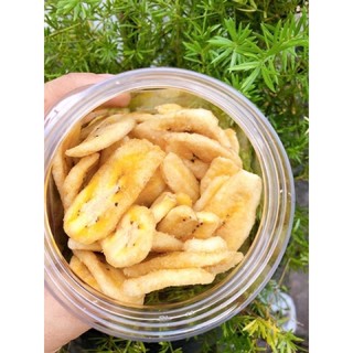 Chuối Sứ Sấy Giòn loại 1 ngon - Hộp 300GR