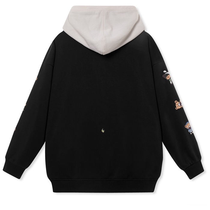 Áo zipper hoodie LOUD®  "MOVING" Collection - Black