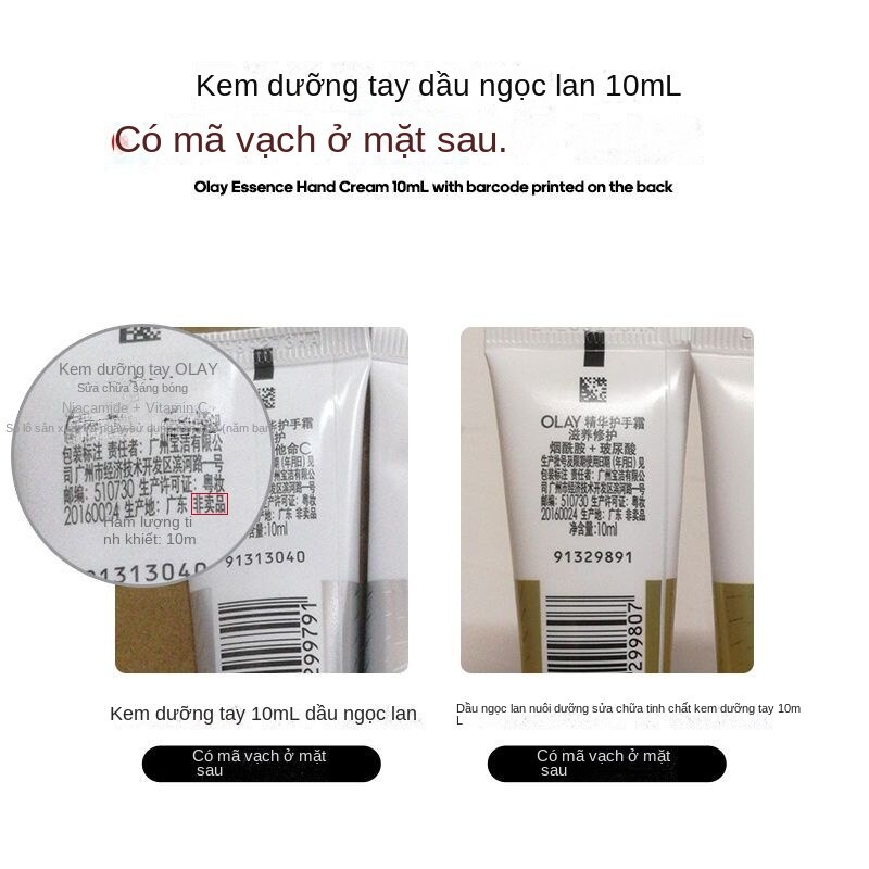 Kem dưỡng trắng da tay OLAY Làm trắng da Hương thơm Làm dịu Dưỡng ẩm Niacinamide Cải thiện Khô