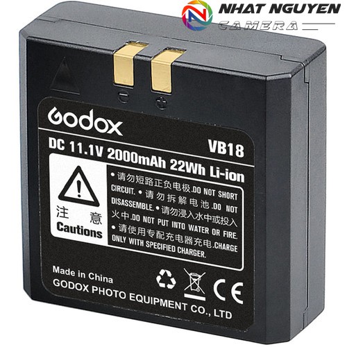 Pin VB18 cho Flash GODOX V860 II - Godox VB18 - Bảo hành 3 tháng