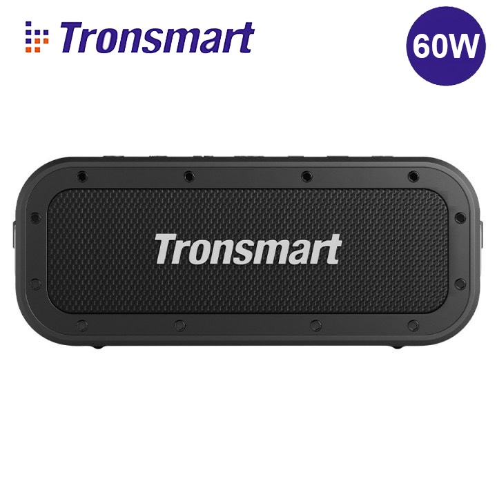 Loa Bluetooth Tronsmar Element Force X, Loa ngoài trời di động Công Suất 60W, Bluetooth 5.0, Chống Nước IPX6- CHÍNH HÃNG