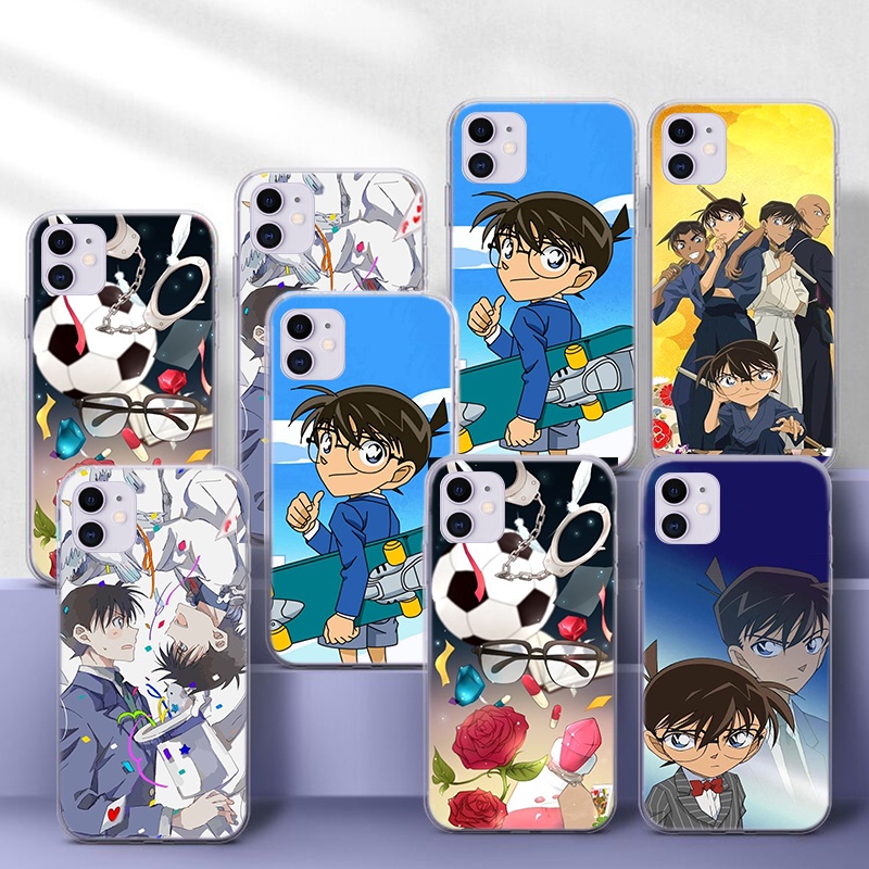 Ốp điện thoại mềm cho OPPO A55 A54 A94 F19 PRO A94 A95 F19 PRO PLUS Reno 5 Lite 5F 5Z 6Z 5G 5 10TY Detective Conan anime