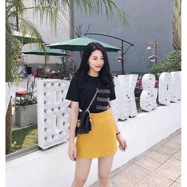 [ Mã FADIRECT20 giảm 20K đơn 150K] Quần giả váy dáng chữ A chất tuyết mưa | BigBuy360 - bigbuy360.vn