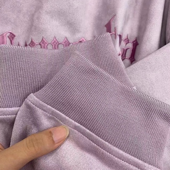 Áo sweater ZHELIHANGFEI tay dài cổ tròn thời trang Mỹ cá tính