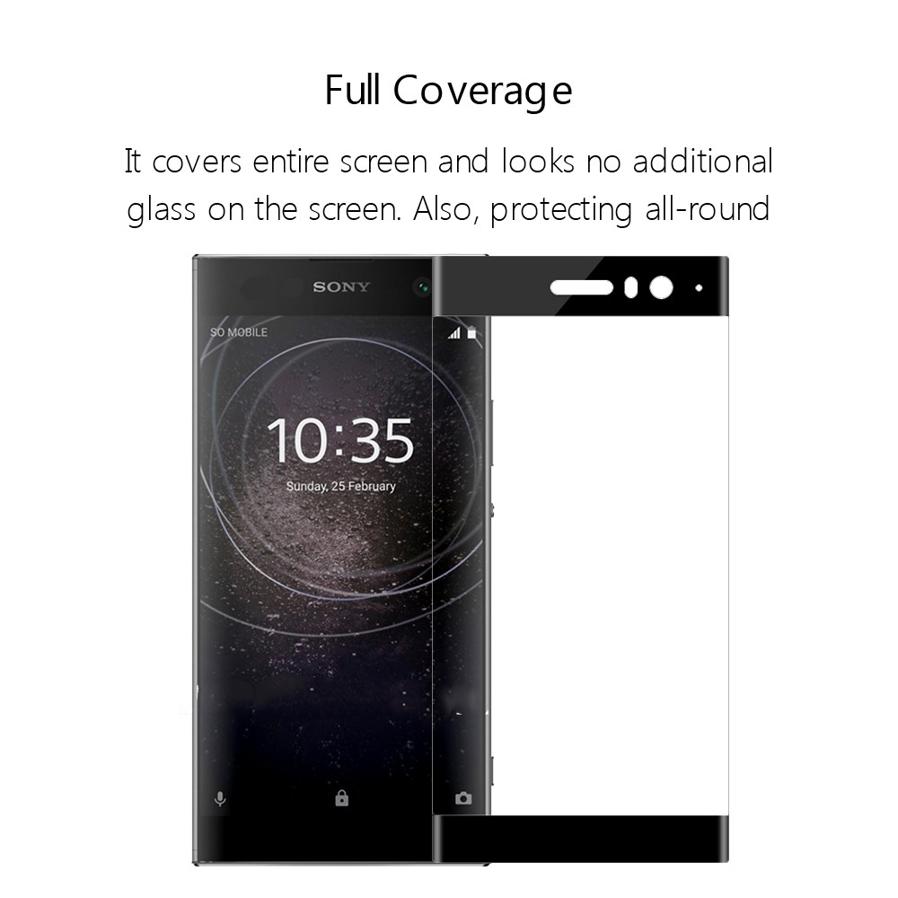 kính cường lực For Sony XA2 Ultra cường lực dán Full Screen Protector Tempered Glass Cover XA2 Glass Film