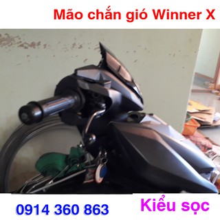 Mão chắn gió Winner X v2 kiểu sọc