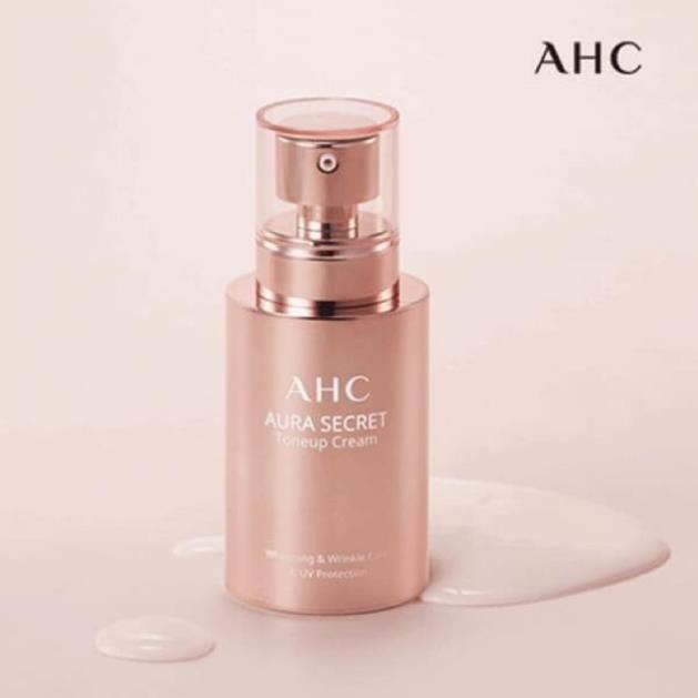 Kem Dưỡng Da Trắng Hồng Căng Bóng AHC Aura Secret Tone Up Cream