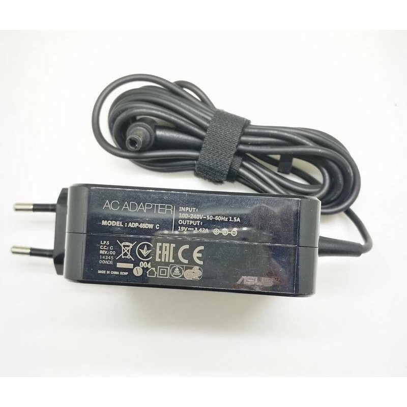 [ SẠC XỊN ] Sạc Laptop Asus 19v 3,42a Vuông Chân To ( Sạc Asus Chân To )