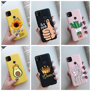 Ốp điện thoại silicone họa tiết hoa hướng dương cho Xiaomi Redmi 9c 9a Redmi 9c