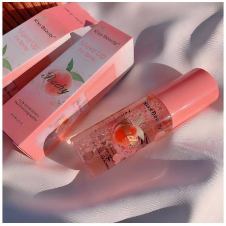 Xịt Khoáng Khóa lớp Nền Trang điểm Kiss Beauty Peachy 75ml | BigBuy360 - bigbuy360.vn