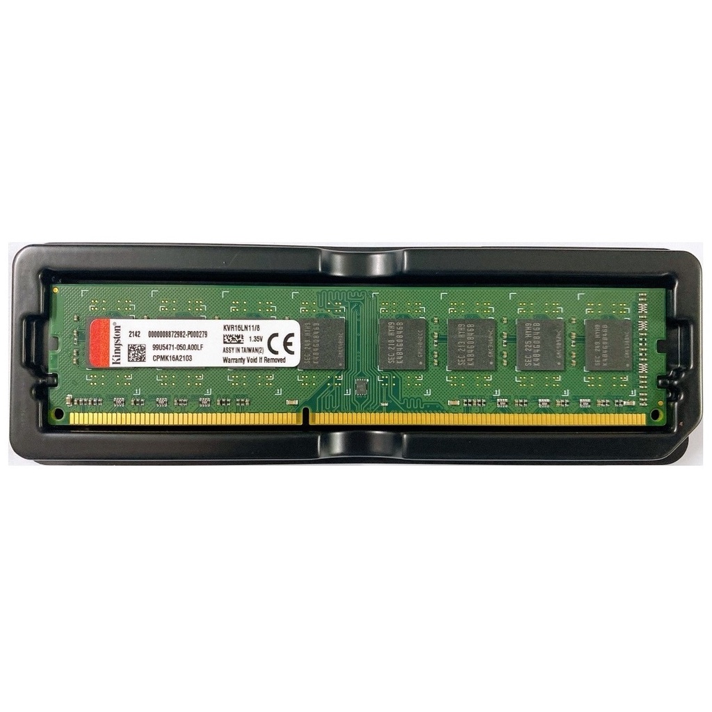 Ram Kingston 8GB DDR3 1600MHz PC3L-12800 1.35V PC Desktop