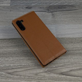 Bao Da Ionecase Samsung Galaxy Note 10 Da Bò Màu Nâu Bò
