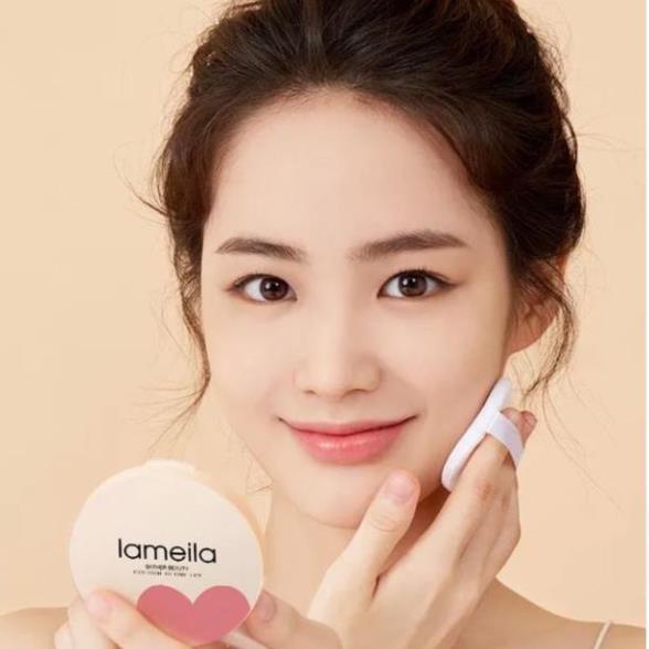 Phấn Phủ Dạng Bột Kiềm Dầu Lameila Trái Tim màu hồng | BigBuy360 - bigbuy360.vn