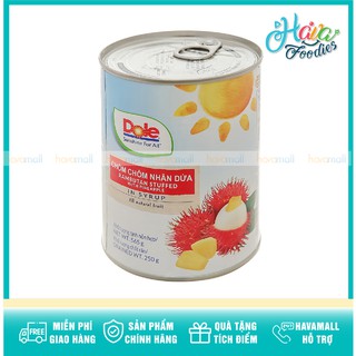 [HÀNG CHÍNH HÃNG] Chôm Chôm Nhân Dứa Dole 565gr