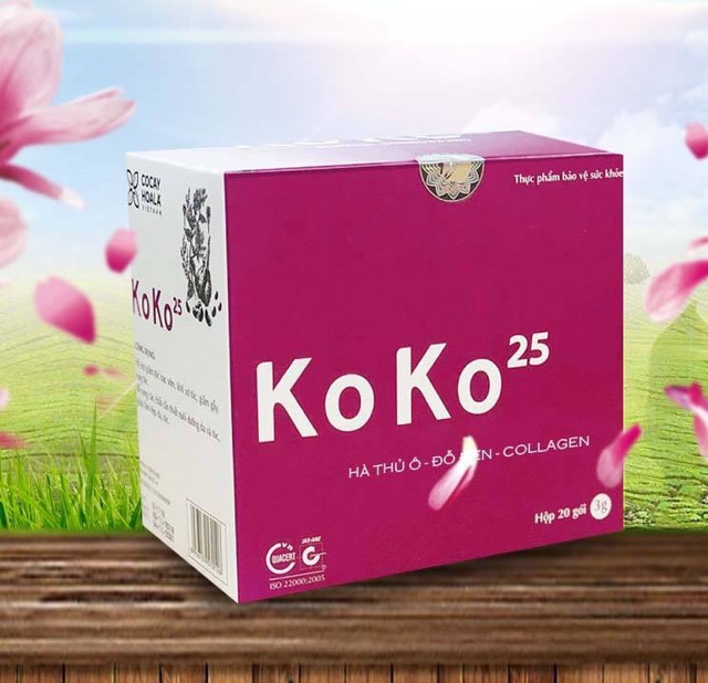 KOKO 25 - CAO KHÔ HÀ THỦ Ô, ĐỖ ĐEN, COLLAGEN