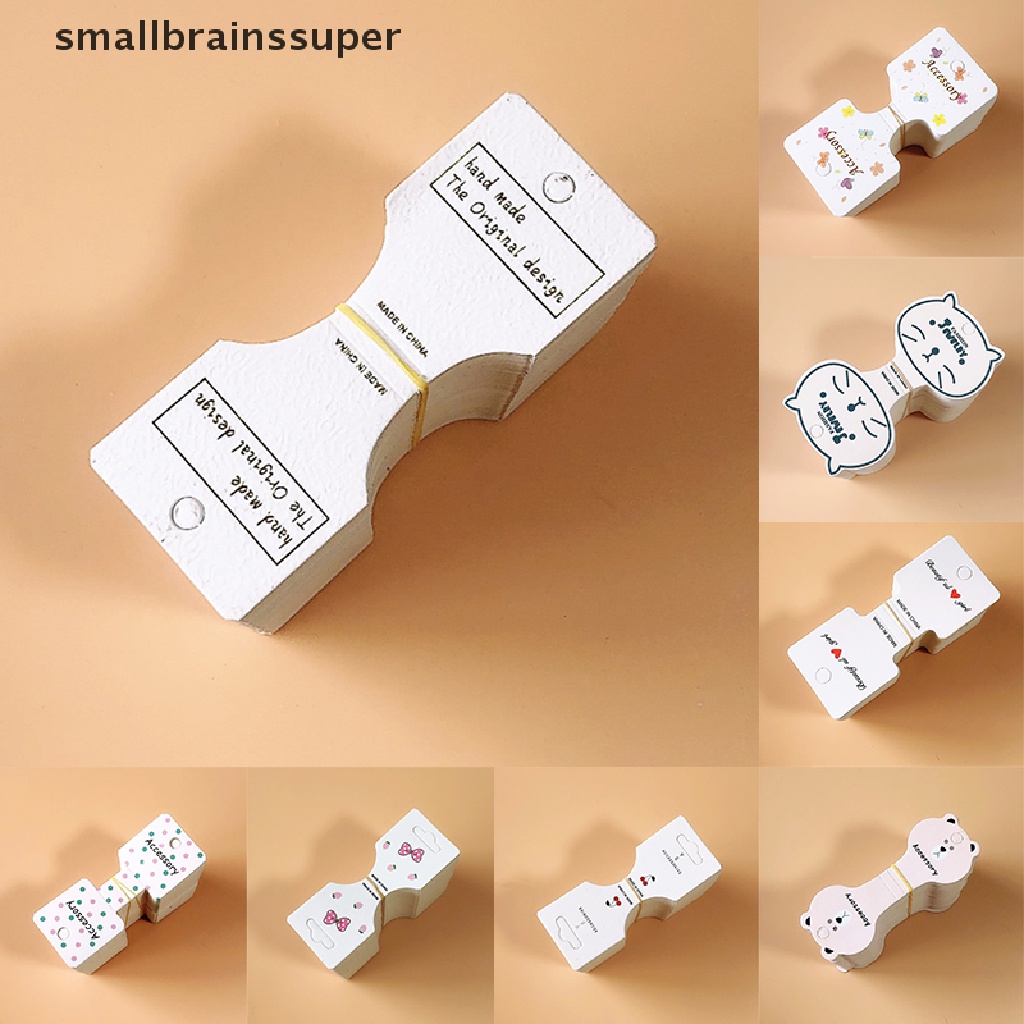 Set 50 Thẻ Giấy Gấp Gọn Màu Trắng Chuyên Dụng Làm Tóc Cho Người Lớn Và Trẻ Em