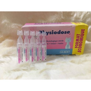 Nước muối sinh lý Physiodose Pháp hộp 40 ống/ 5ml