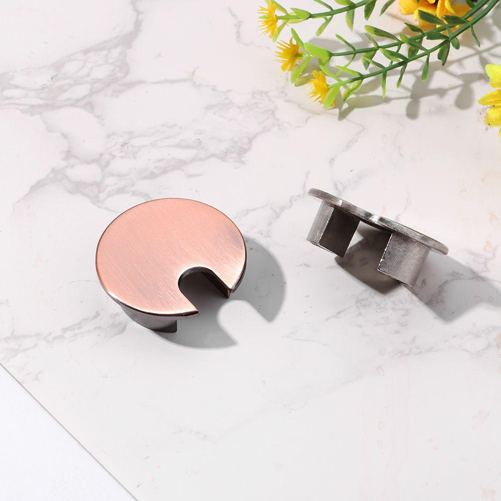 Vỏ Bọc Dây Cáp Bằng Hợp Kim Kẽm Có Lỗ Kẹp Tiện Dụng Cho Văn Phòng