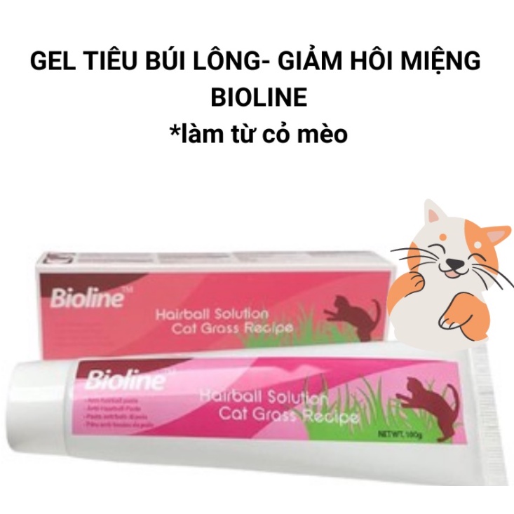 gel tiêu búi lông -giảm hôi miệng bioline