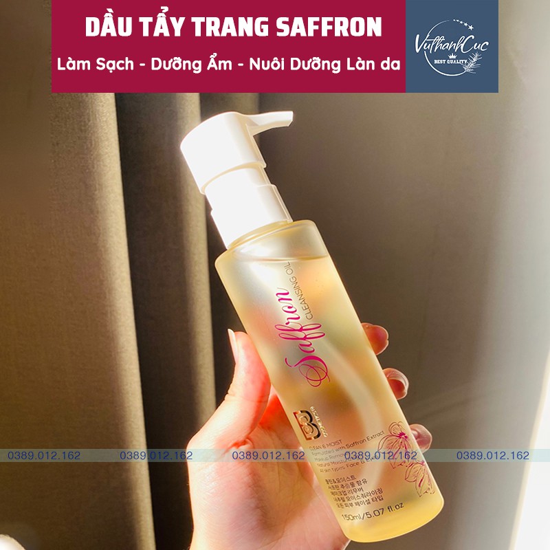 [CHÍNH HÃNG] Dầu Tẩy Trang Saffron - Nhụy Hoa Nghệ Tây Saffron Cleansing Oil | BigBuy360 - bigbuy360.vn