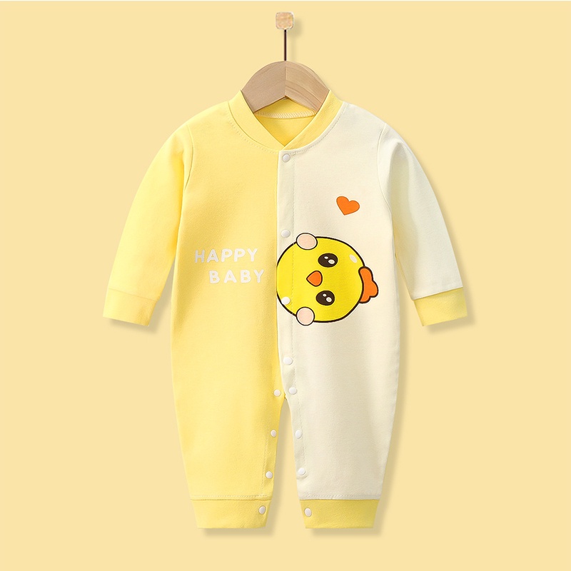 Body Liền Thân Dài Tay Cho Bé Trai, Bé Gái 3-12kg ,100% cotton hàng Quảng Châu cao cấp _ BD05