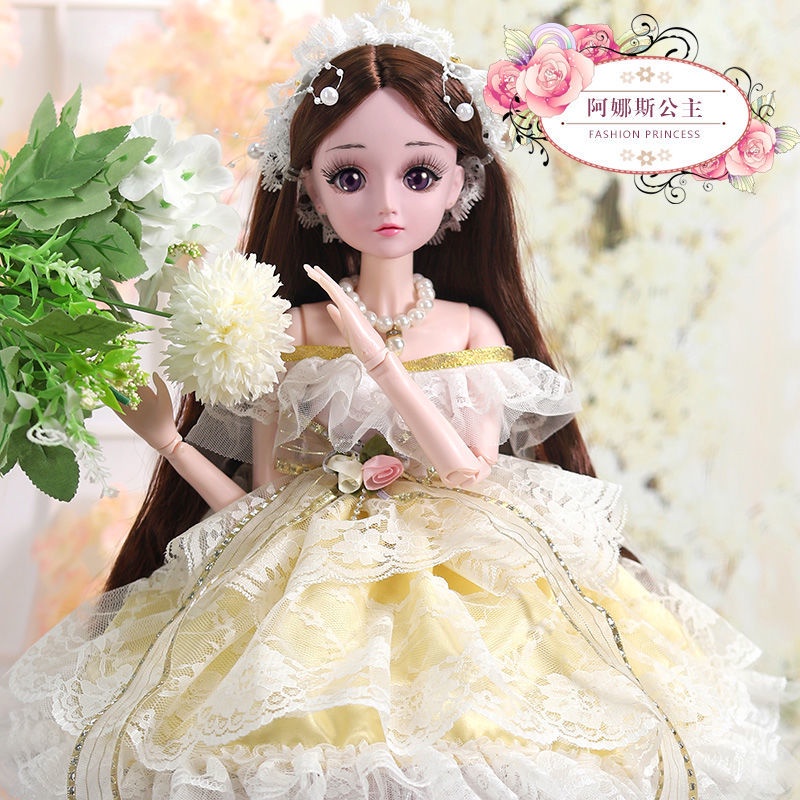 Búp Bê Công Chúa barbie 60Cm Xinh Xắn Dành Cho Bé Gái