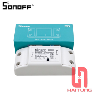 Công tắc thông minh Sonoff Basic (SP Quốc Tế - Tiếng Anh), điều khiển từ xa qua WIFI, 3G, 4G