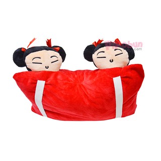 GỐI ĐI XE MÁY 2 ĐẦU CHO BÉ