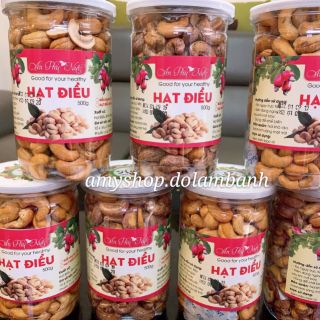 Hạt điều nguyên hạt 500g