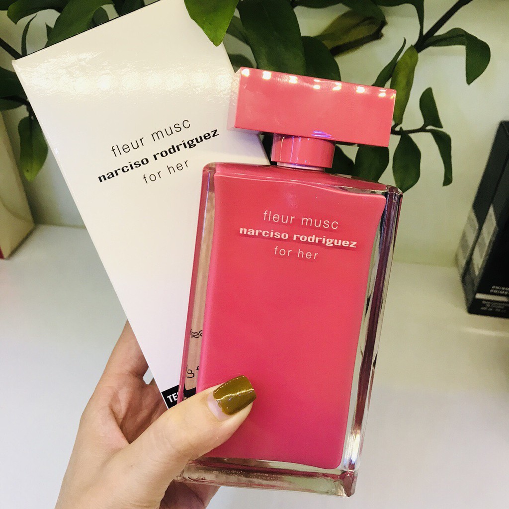 NƯỚC HOA NARCISORO - Narciso Rodriguez For Her Fleur Musc MÀU HỒNG ĐẬM BẢN CHIẾT 10ML EDP