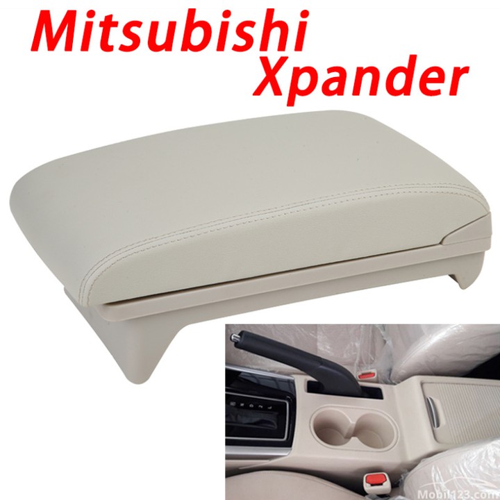 Bệ Tỳ Tay Xpander Mitsubishi Mẫu Mới,Bệ Thấp Tiện Lợi Tích Hợp 3 Cổng USB