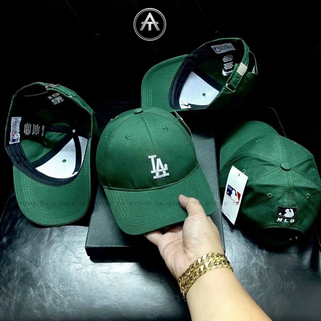 Mũ lưỡi trai MLB thêu nổi chữ NY, LA hot trend