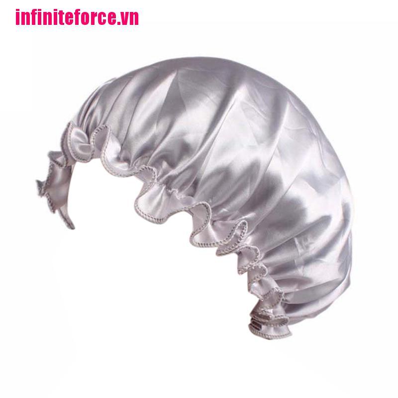 (Hàng Mới Về) Vỏ Bọc Đầu Lụa Satin Có Thể Điều Chỉnh Độ Rộng Khi Điều Chỉnh