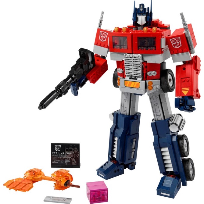 10302 Đồ chơi lắp ráp Iego® ICONS™ Optimus Prime - Đồ chơi xếp hình Người máy biến hình