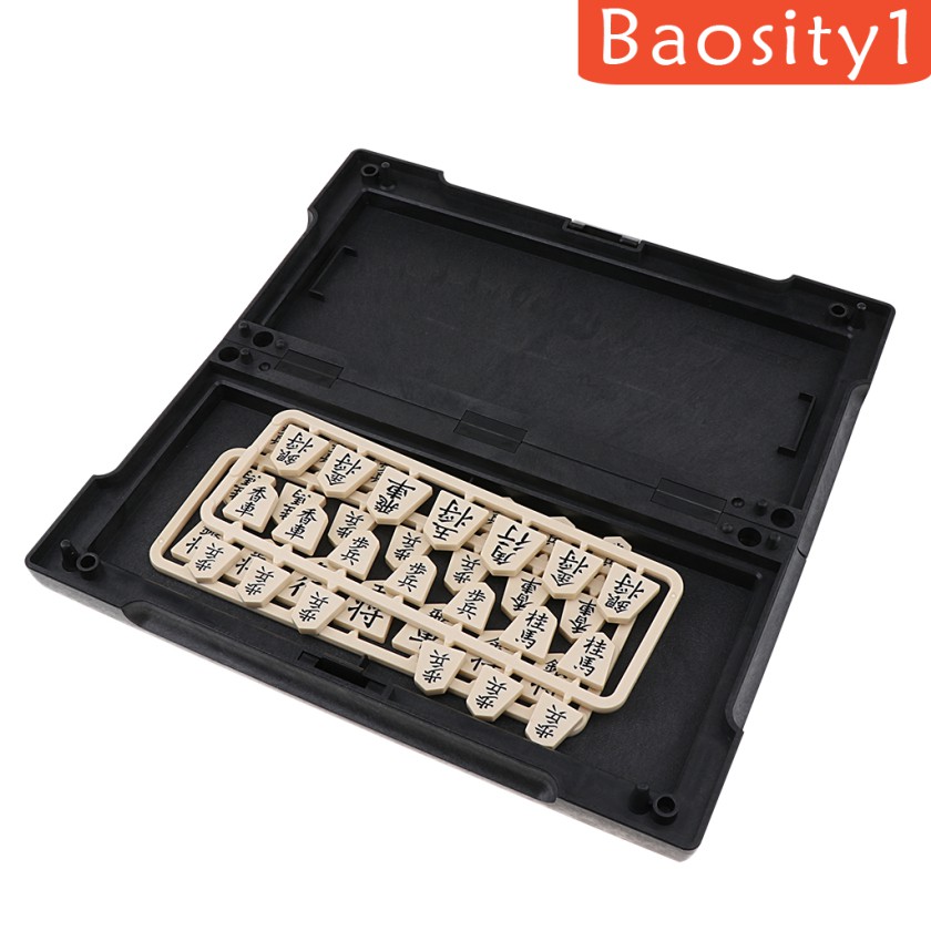 [Baosity1] Bộ Bàn Cờ Nhật Bản Bằng Nhựa Kèm Hộp Đựng