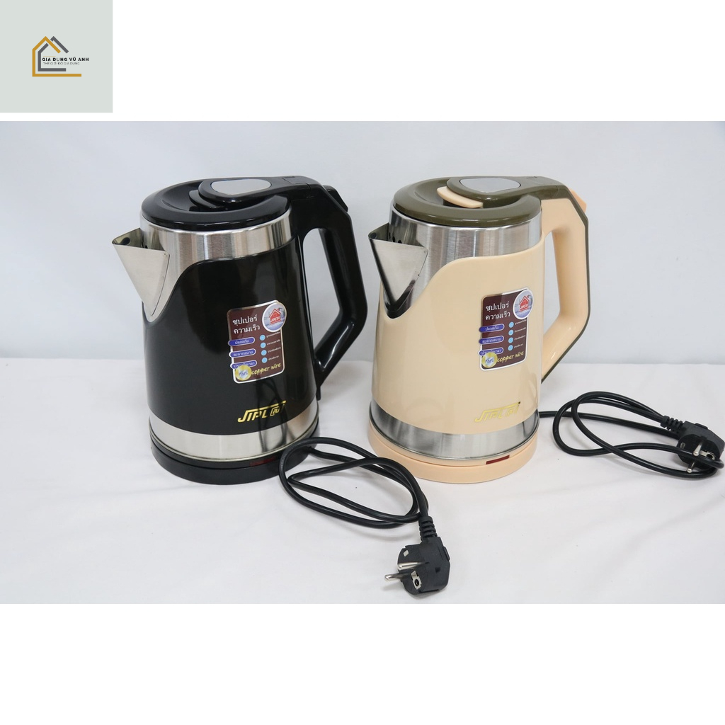 Ấm siêu tốc , bình siêu tốc , ấm đun nước JIPLAI ST20 2.5l công suất lớn 1500W chính hãng Thái Lan bảo hành 6 tháng