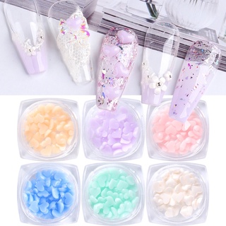 Charm móng hình Trái tim, Trái Đào nhỏ đổi màu trang trí móng, Nail
